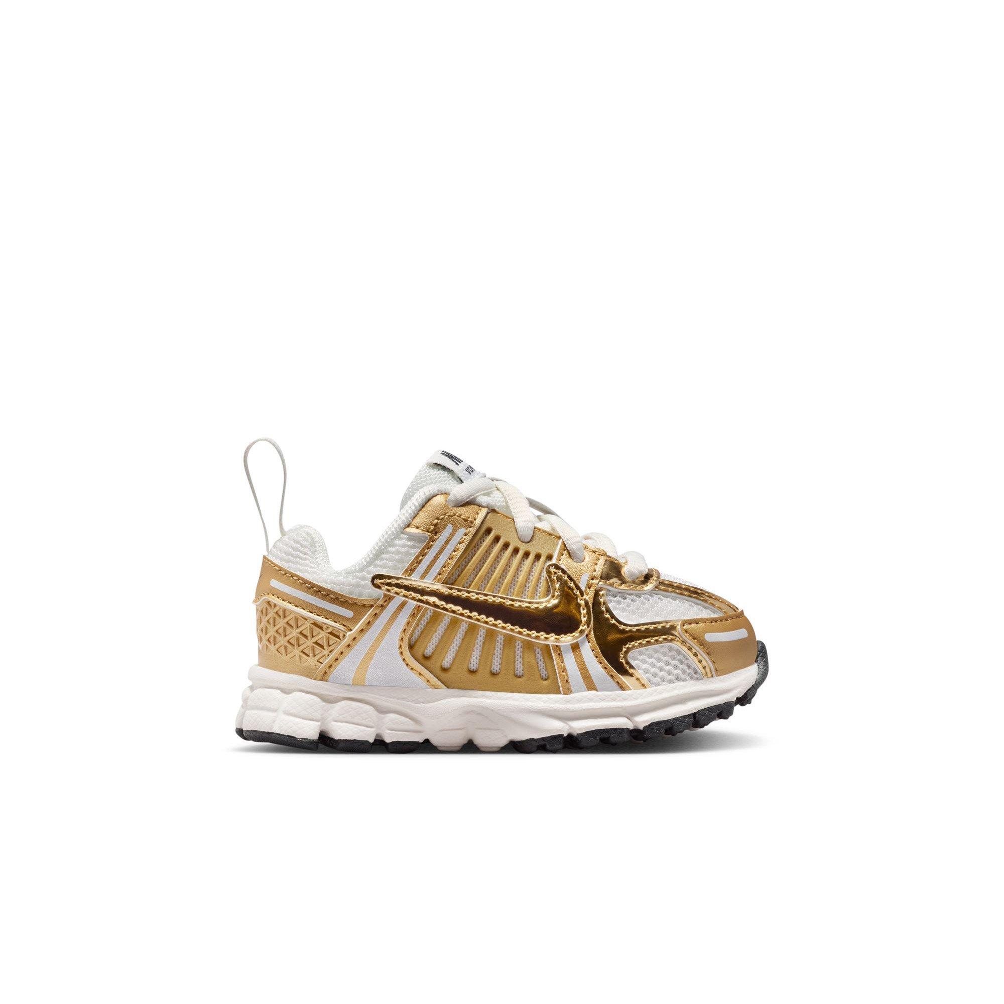 Nike Vomero 5 "Sail/Metallic Gold/Anthracite" Toddler Girls' Shoe - GOLD